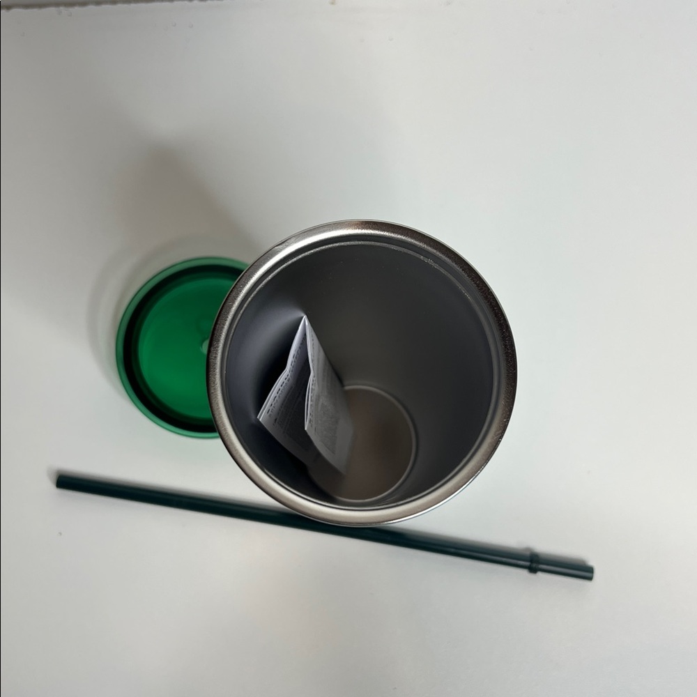 Starbucks Siren green scales spotted stainless steel tumbler - Picture 3 of 5